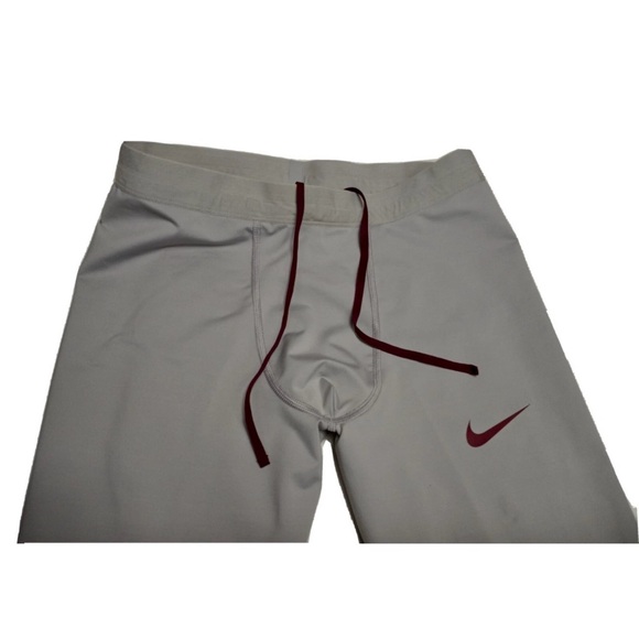 Nike Pro Elite 2020 Track And Field Mens Running Tights Gray 2XL 824624 USA MADE - Picture 3 of 14